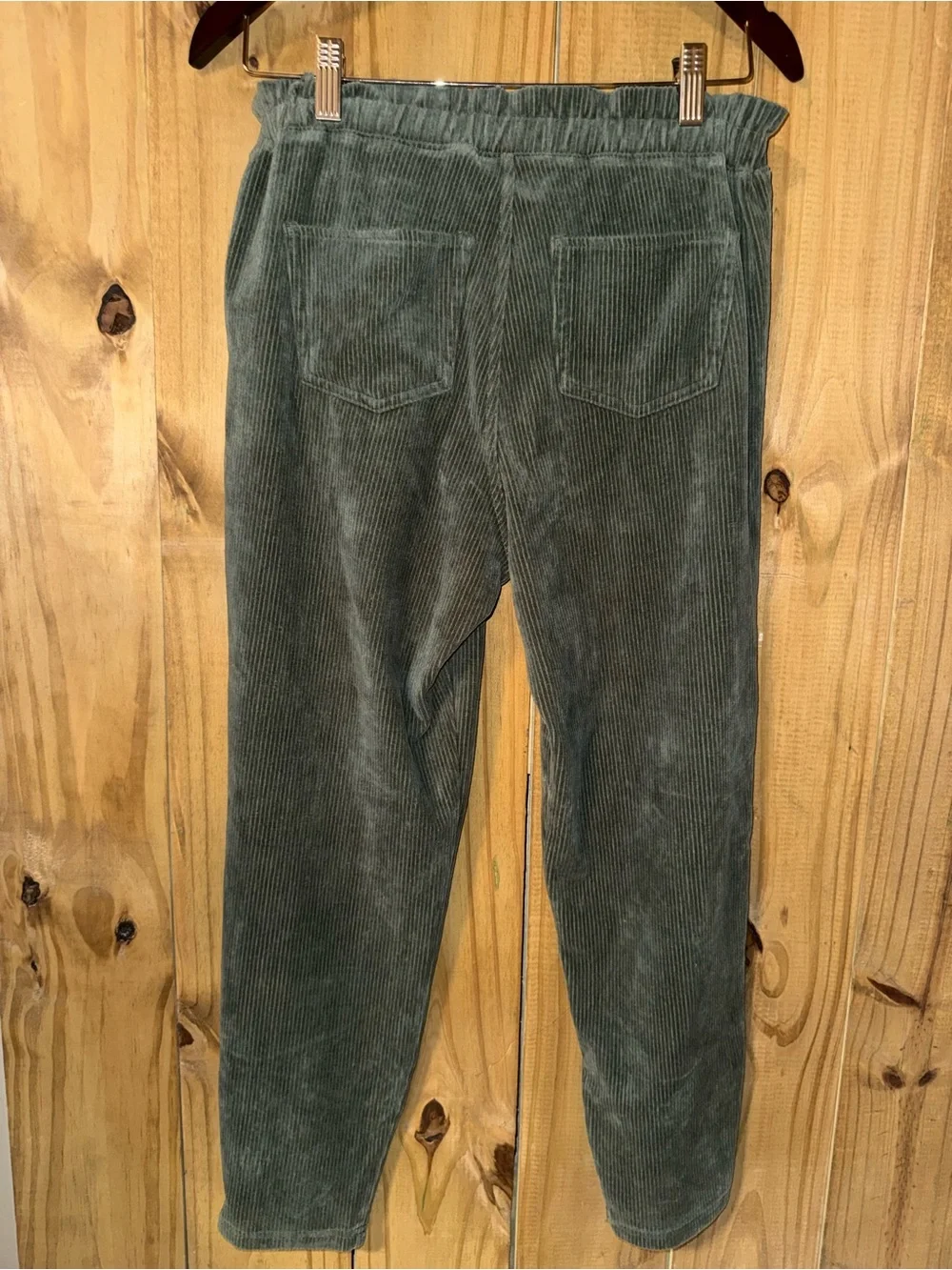 abercrombie kids Olive Green Corduroy Pants